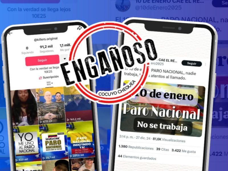 Falso paro nacional