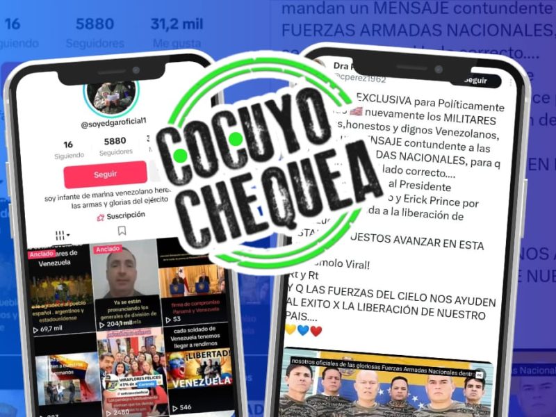 Falsos alzamientos militares