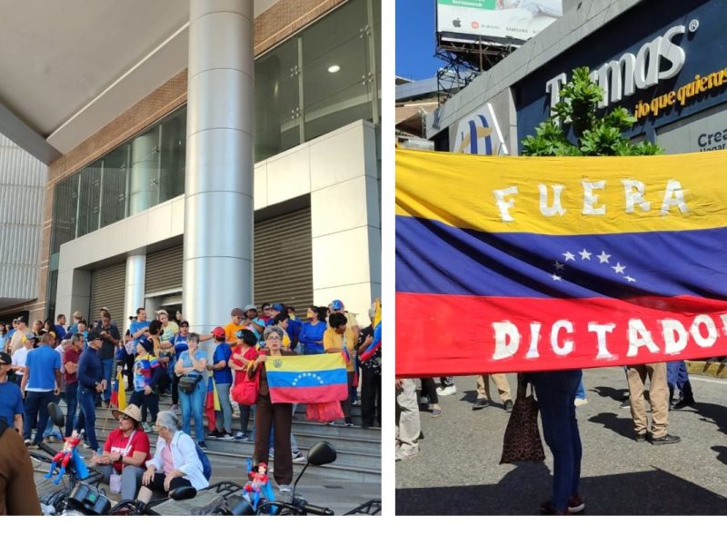 Oposición ratifica puntos de concentración en Caracas