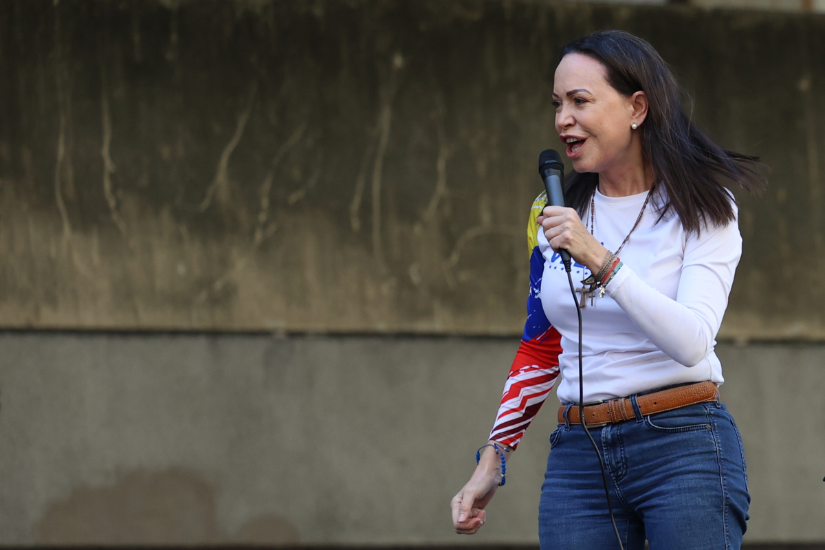 María Corina Machado asegura que Venezuela 