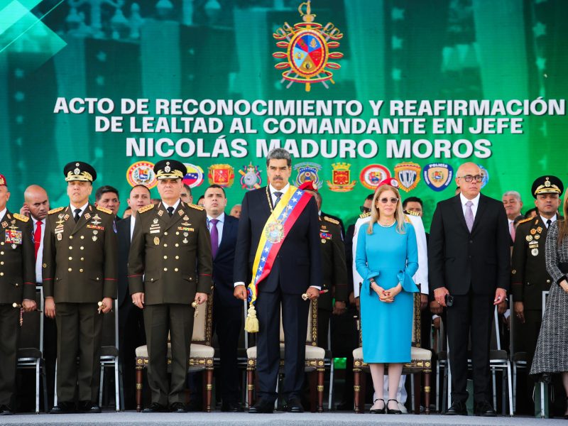 Fuerza Armada rechaza aumento de recompensa de EEUU sobre Maduro