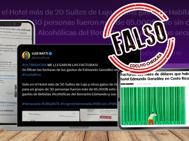 La comitiva fue de siete personas y no de 30