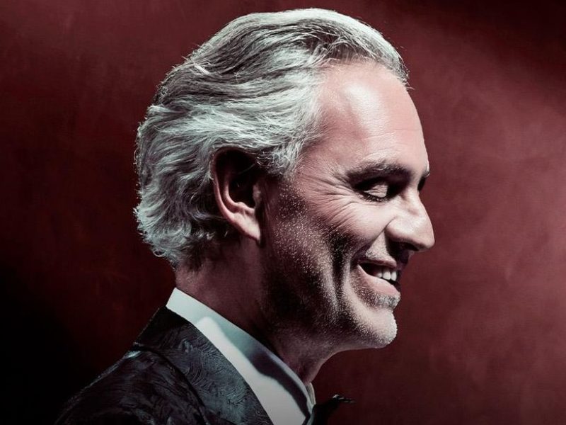 El tenor italiano Andrea Bocelli se presentará en Caracas el 22 de febrero