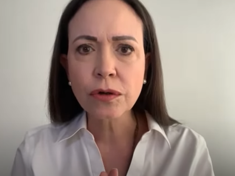 María Corina pide calma por visita de enviado de Trump y promete cambio político "con o sin negociación" 