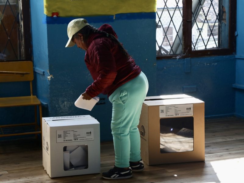 Elecciones presidenciales y legislativas de Ecuador