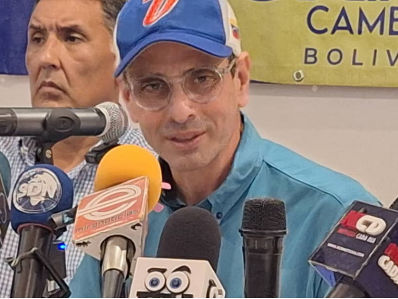 Capriles a Machado: Es un error después de todo lo que hiciste que le digas al país, recoge, no salgas, no votes