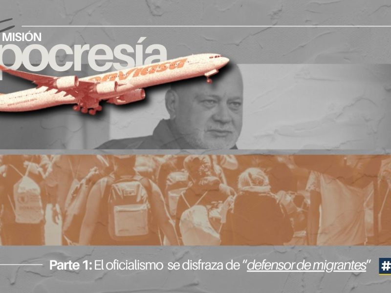 #MisiónHipocresía: el oficialismo venezolano se disfraza de “defensor de migrantes”