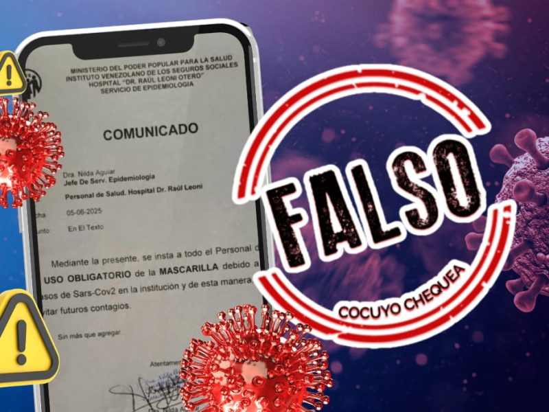 Falso comunicado COVID