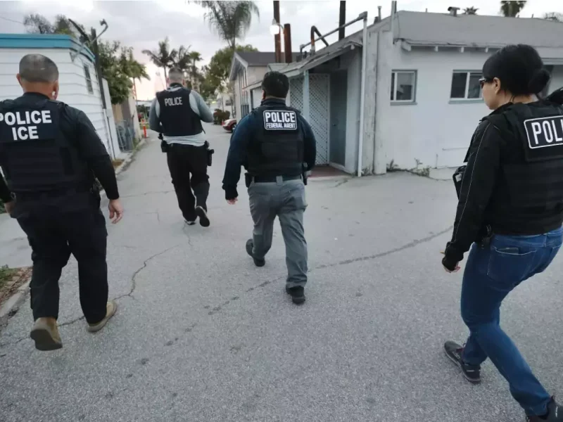 Algunos decidieron no presentarse ante el ICE