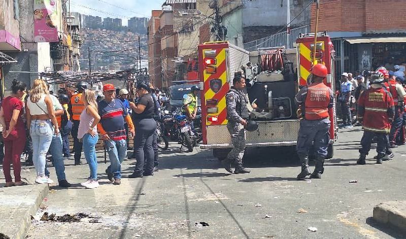 Explosión de bombona de gas en Catia deja 25 personas heridas