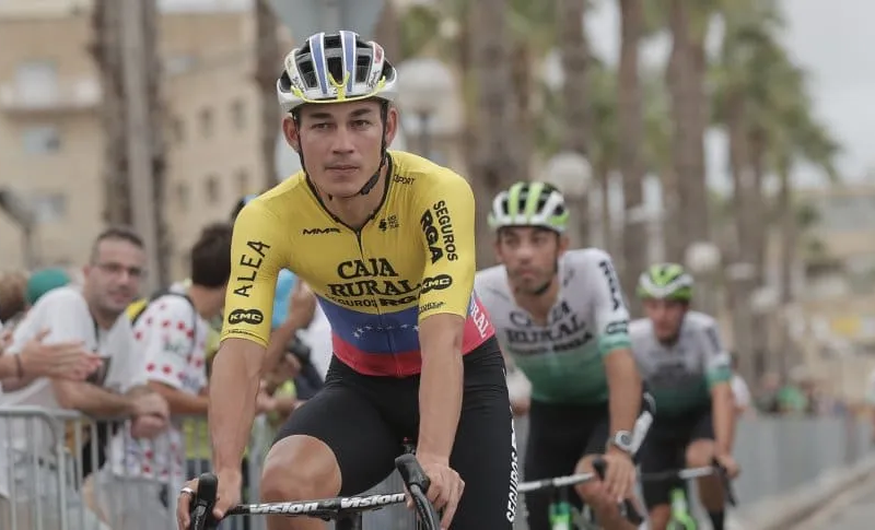 Venezolano Orluis Aular sueña con dejar su sello en la Vuelta