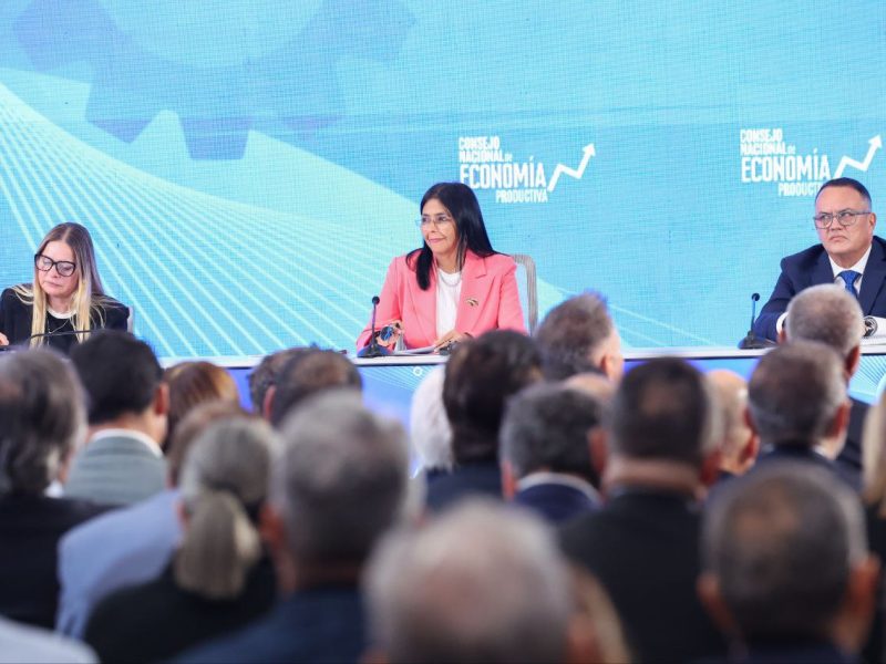Delcy Rodríguez asegura que quieren colocar a Venezuela "en una situación de zozobra psicológica y angustia"