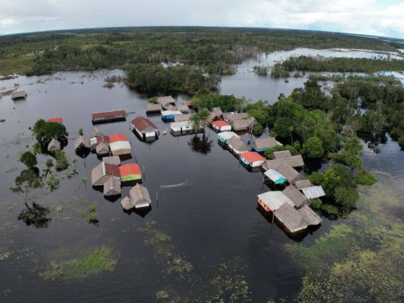 Más de 7.900 damnificados en Bolívar ha dejado la crecida del Orinoco