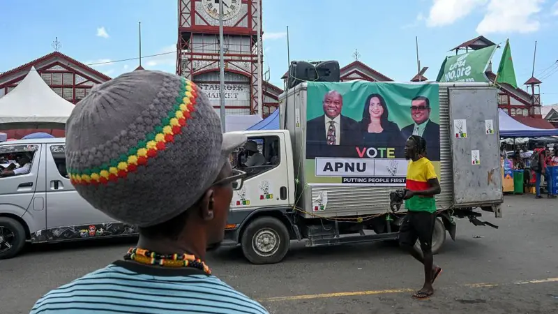 Cómo influyen en las elecciones en Guyana el boom petrolero de la "Dubái de Sudamérica" y el conflicto con Venezuela por el Esequibo
