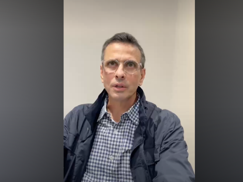 Indulto a presos políticos, negociación entre EEUU y Maduro y un fondo de pensiones: 3 propuestas de Capriles para aliviar crisis 
