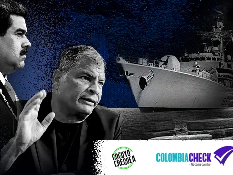 Rafael Correa Maduro fact check verificación