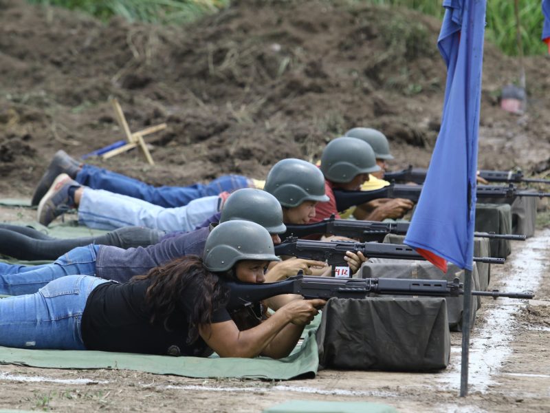 Ministro dice que adiestramiento militar será permanente: todos los sábados convocarán a milicianos