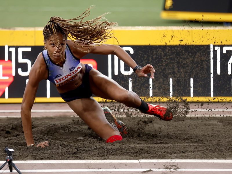 Yulimar Rojas fue tercera en la final del triple salto en Mundial de Tokio