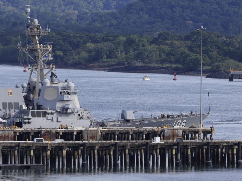 Otro buque destructor del ejército de Estados Unidos está en Panamá