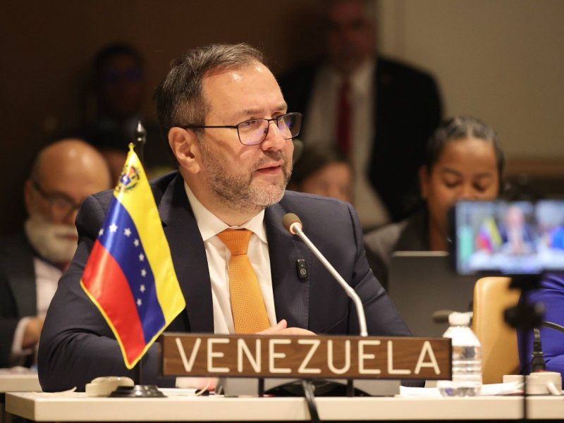 Canciller de Maduro dice que su gestión no busca confrontación con Donald Trump