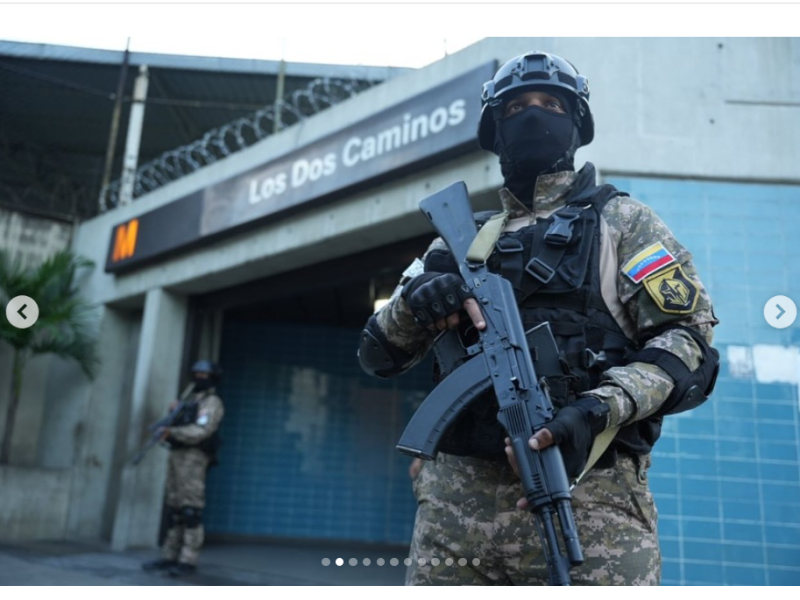 Control militar y policial en Venezuela o la "sociedad del miedo", según expertos
