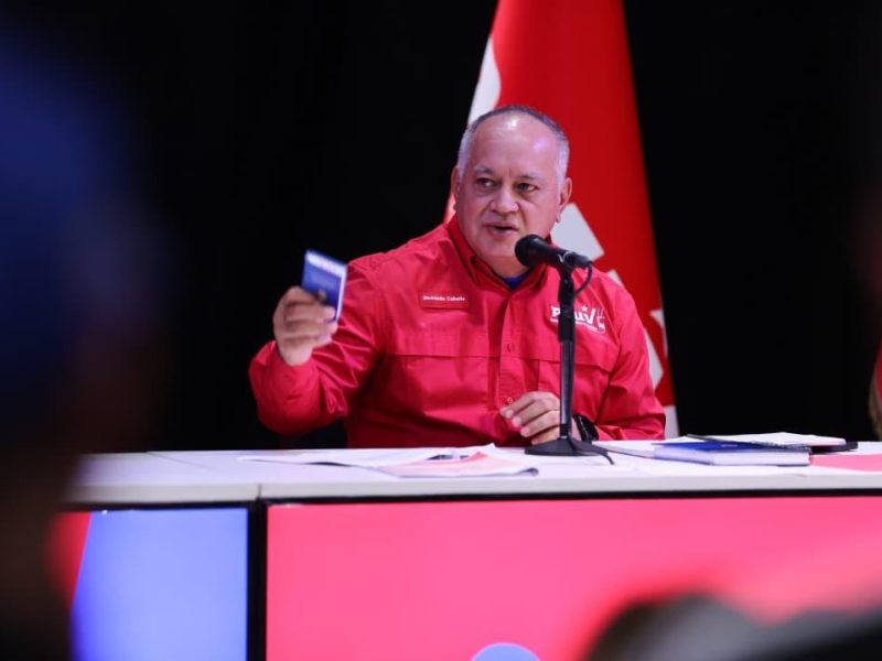 Diosdado Cabello: El principio de una negociación es que se sienten a reconocer a este gobierno