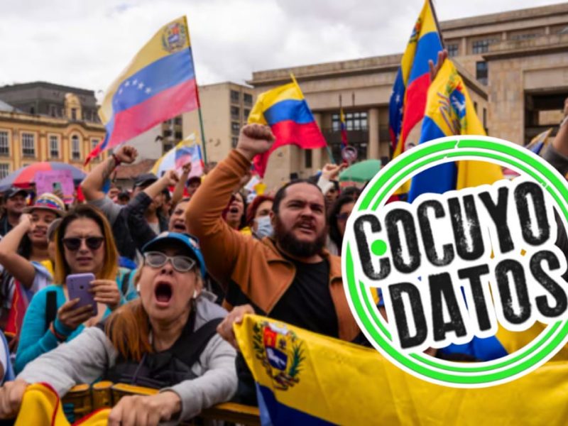 Migrantes venezolanos Colombia