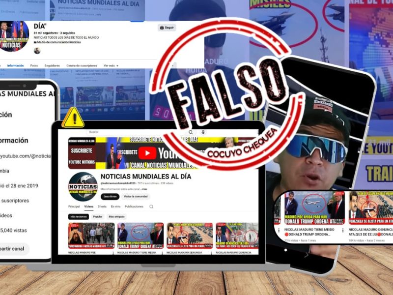 Noticias Mundiales Al Día youtube desinformación