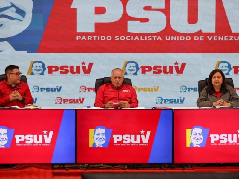 Cabello convoca marcha en Caracas el dia de la entrega del Premio Nobel: “De Oslo no sabemos nada” 