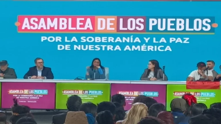 Delcy Rodríguez sobre el Nobel de la Paz: Es un premio manchado en sangre