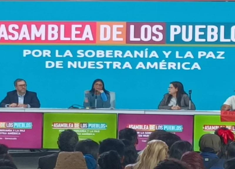 Delcy Rodríguez sobre el Nobel de la Paz: Es un premio manchado en sangre