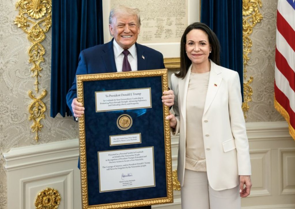 María Corina Machado en Washington: ¿Influencia en Trump o gesto simbólico?