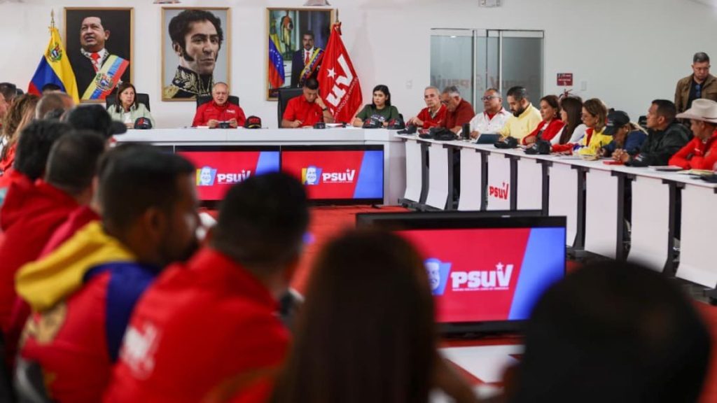 Cabello advierte que Venezuela está en paz porque el chavismo sigue gobernando 