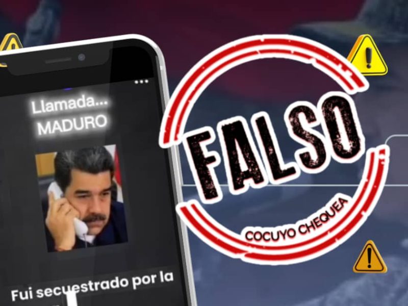 Falso audio Maduro