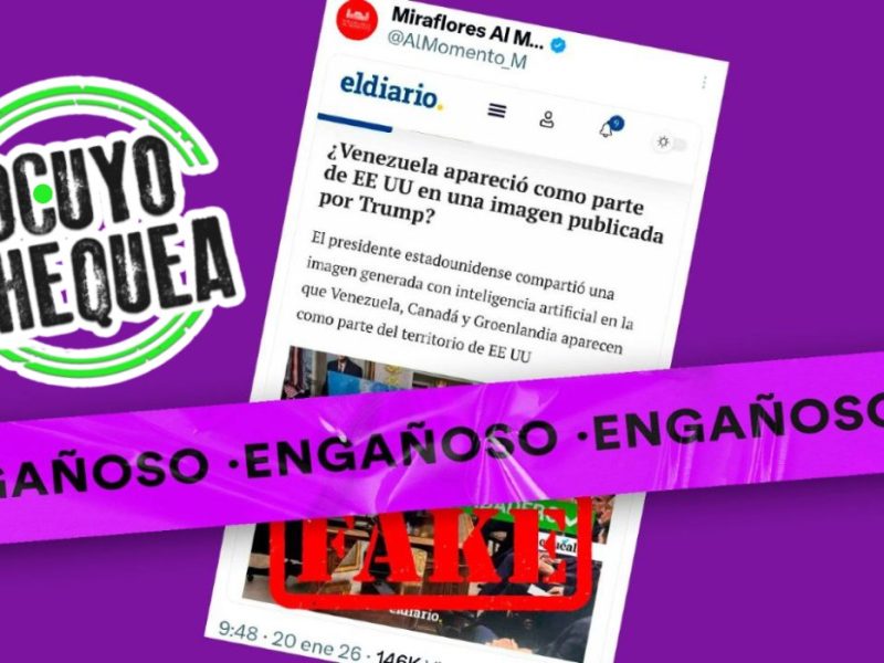 Miraflores fake Venezuela Trump IA