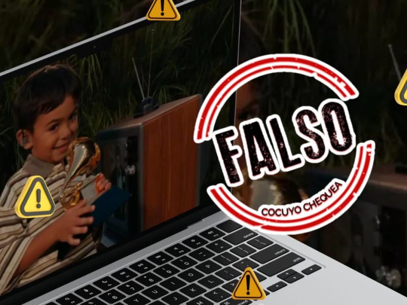 Liam Conejo Bad Bunny falso grammy