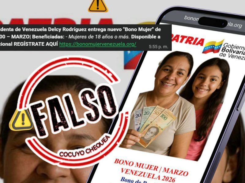 Bono Mujer Delcy
