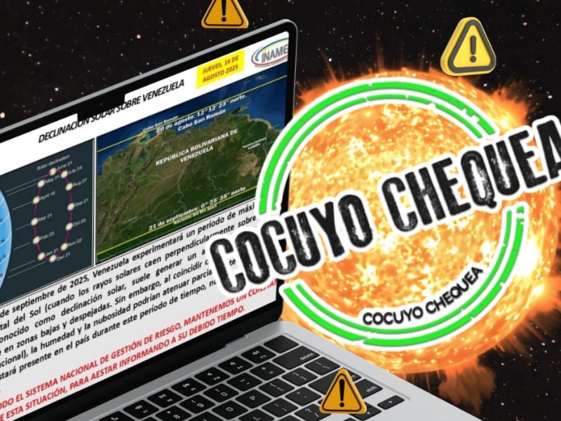 declinación solar falsedades