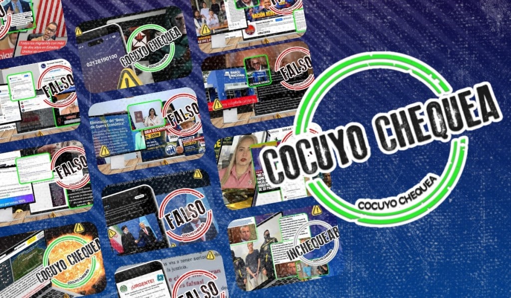 Abril en Cocuyo Chequea: una nueva red de desinformación política, estafas bancarias y múltiples especulaciones