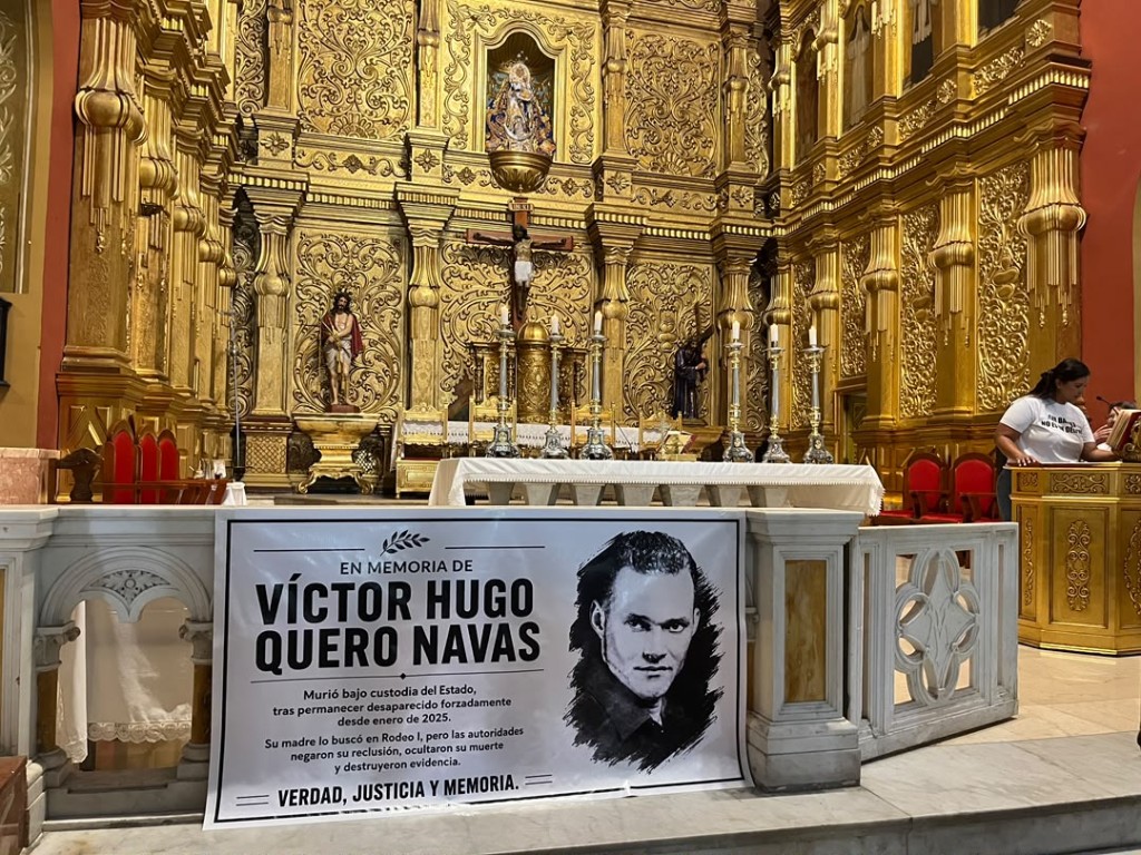 Con misa en la iglesia La Candelaria honraron la memoria de Víctor Hugo Quero Navas