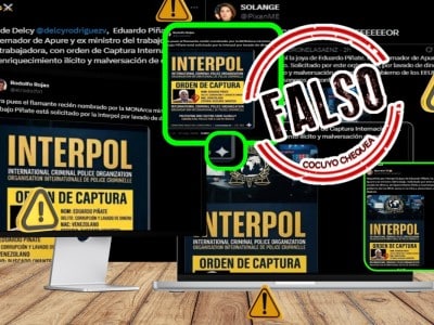 Falsa orden interpol piñate