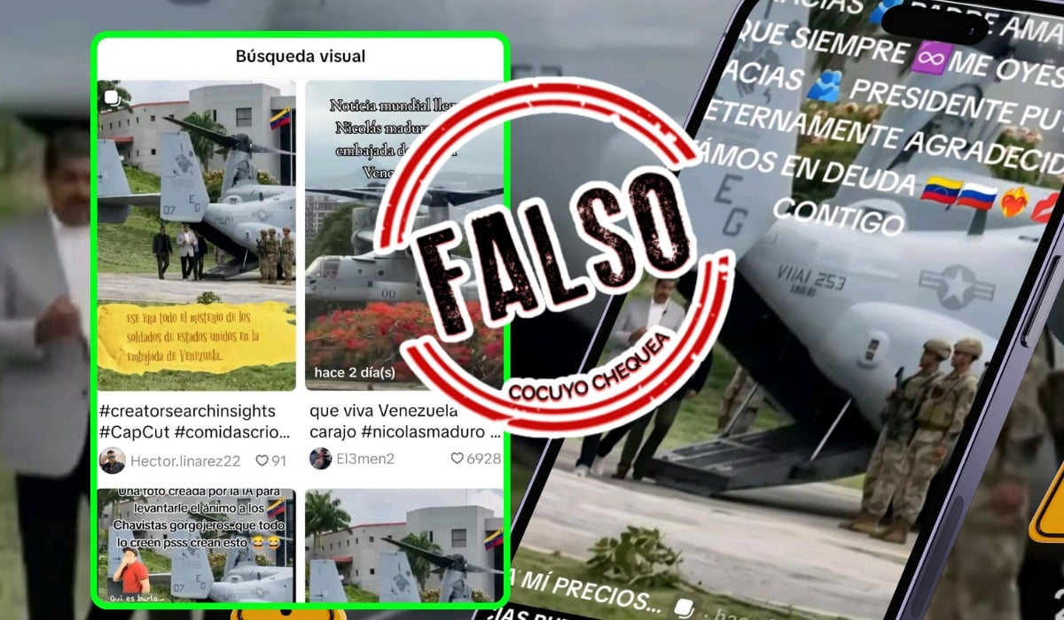 Maduro no fue liberado por Putin ni escapó de prisión: desinformantes manipularon imágenes del simulacro de la Embajada de EEUU en Caracas