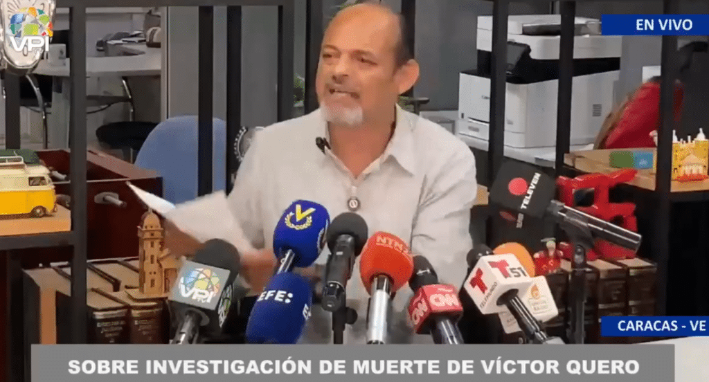 Hermano de Víctor Hugo Quero Navas cuestiona el manejo de la investigación sobre su muerte