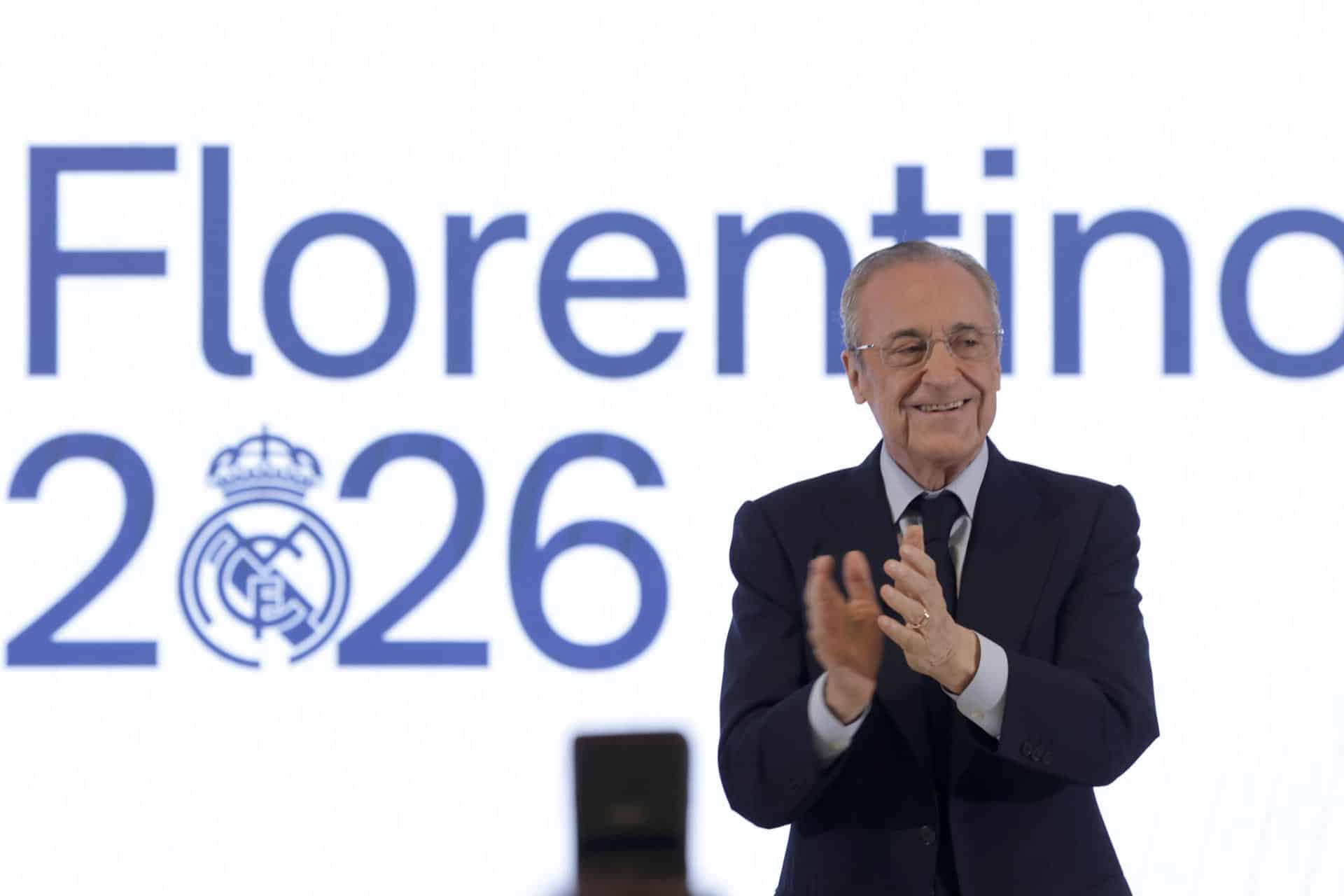 Florentino Pérez, reelegido como presidente del Real Madrid