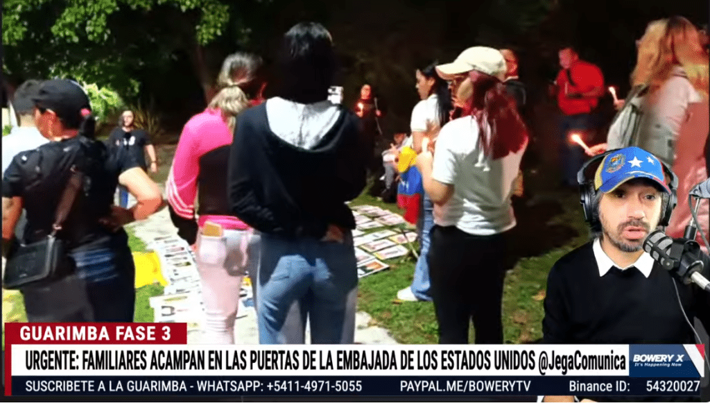 Familiares de presos políticos se concentran a las afueras d