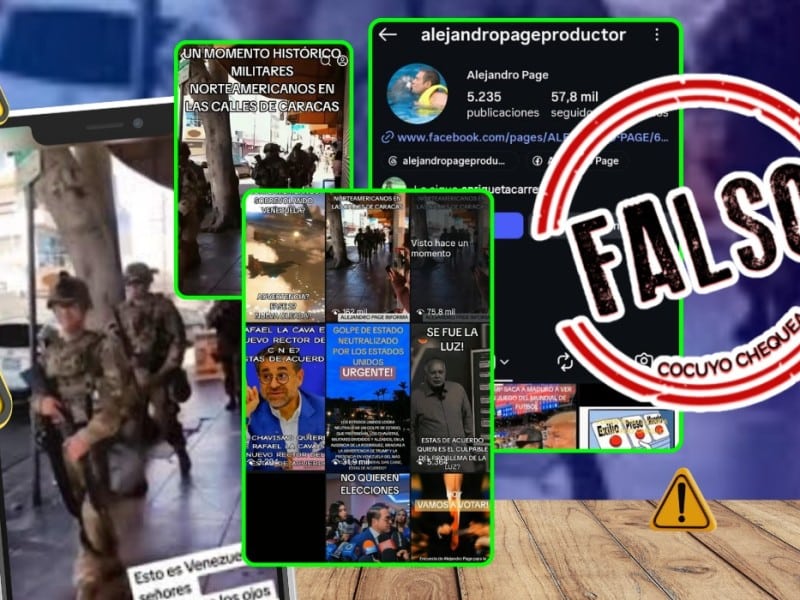 Militares eeuu caracas falso