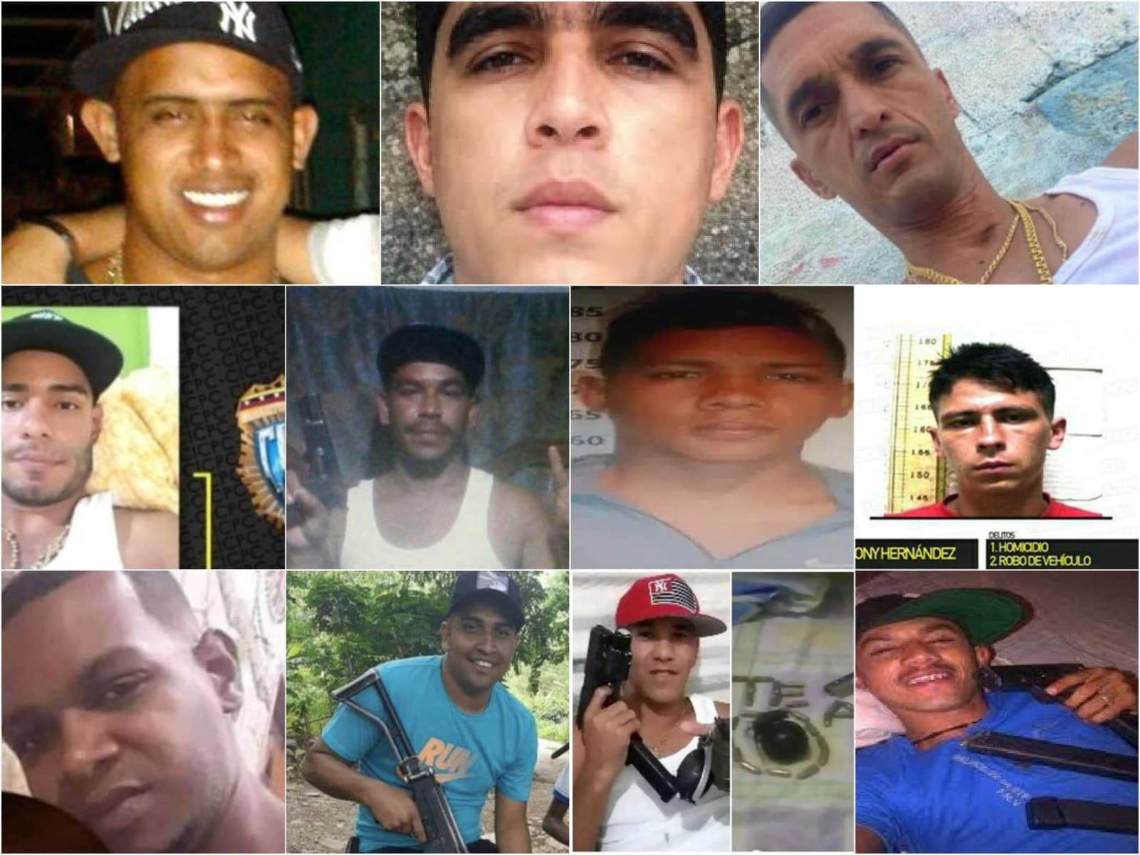 Del Picure al Niño Guerrero: ¿Quiénes eran los cabecillas de las megabandas que azotaron Venezuela?