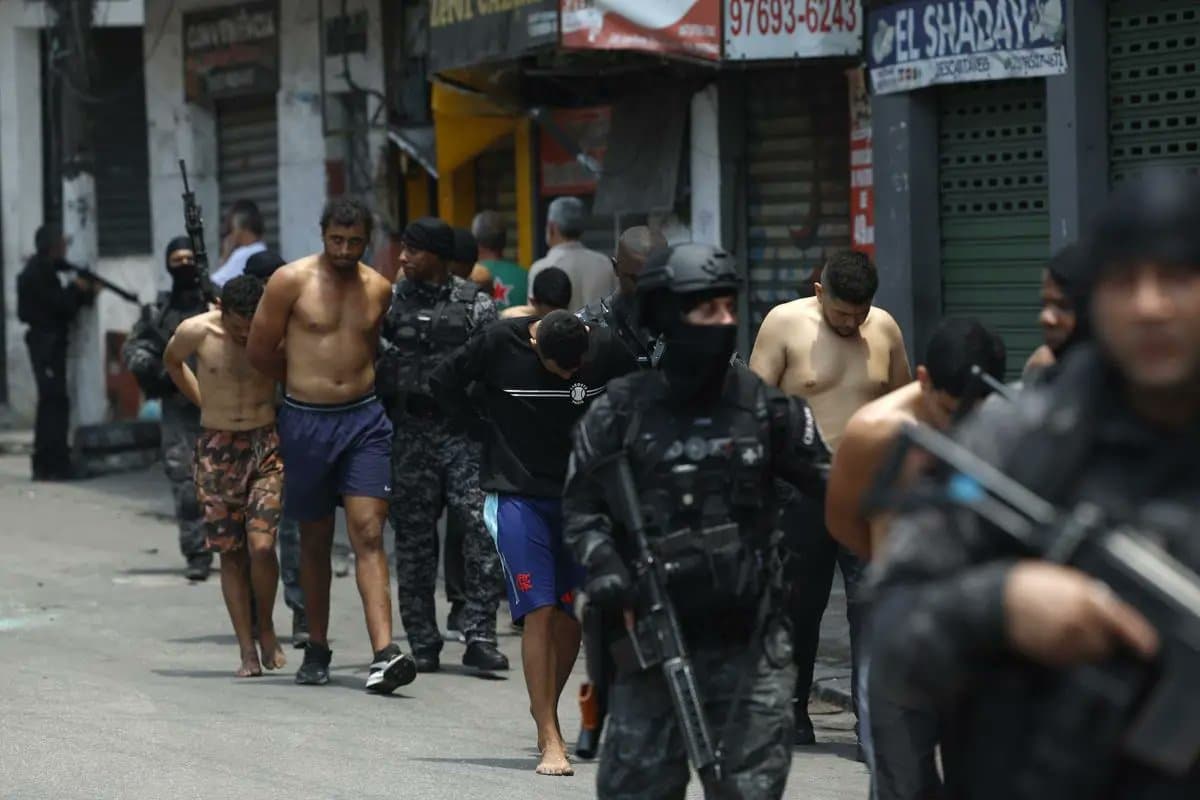 Megaoperación en Brasil contra el Tren de Aragua: detienen a su gestor financiero