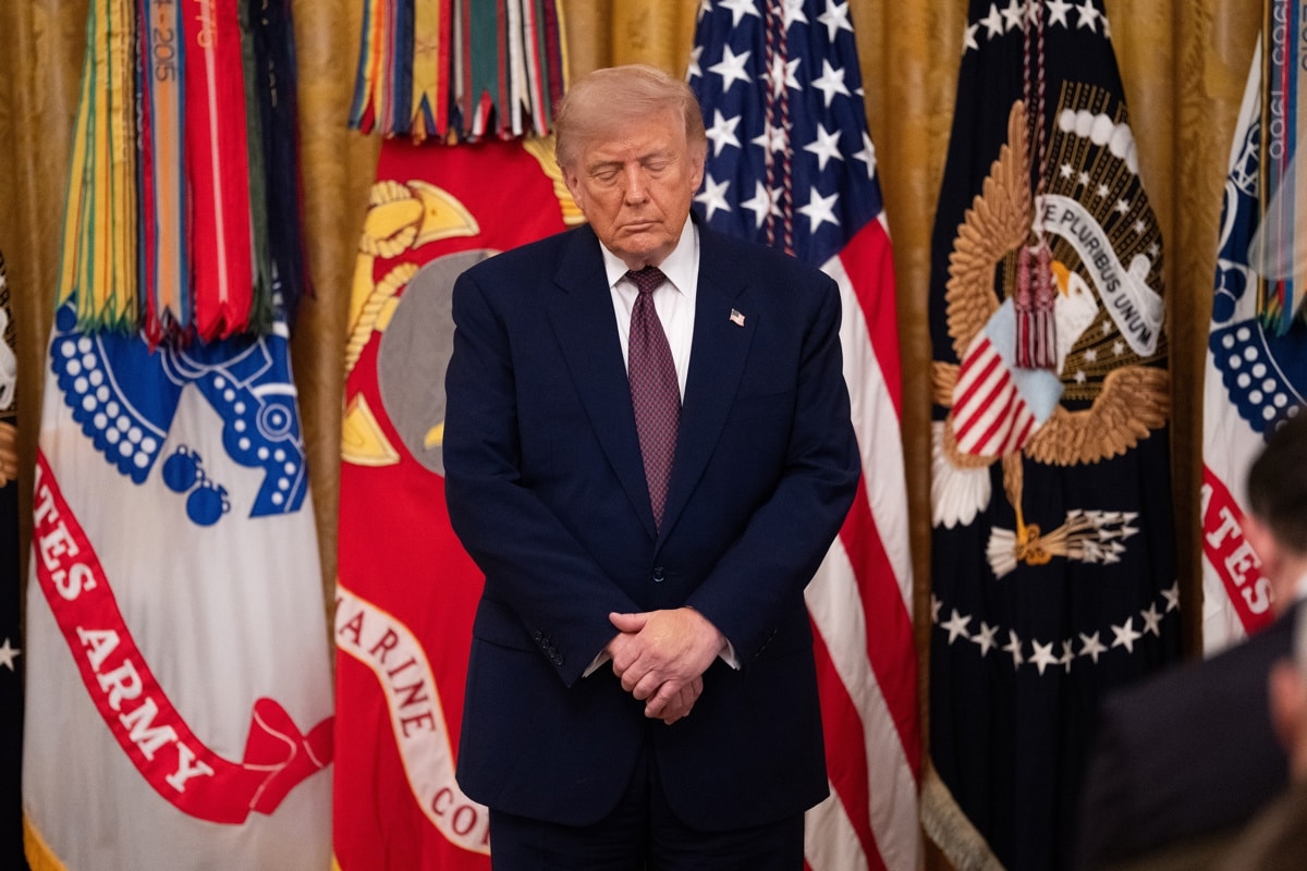 Trump afirma que Irán está "acabado" y que no recibirá "ni diez centavos" de EEUU
