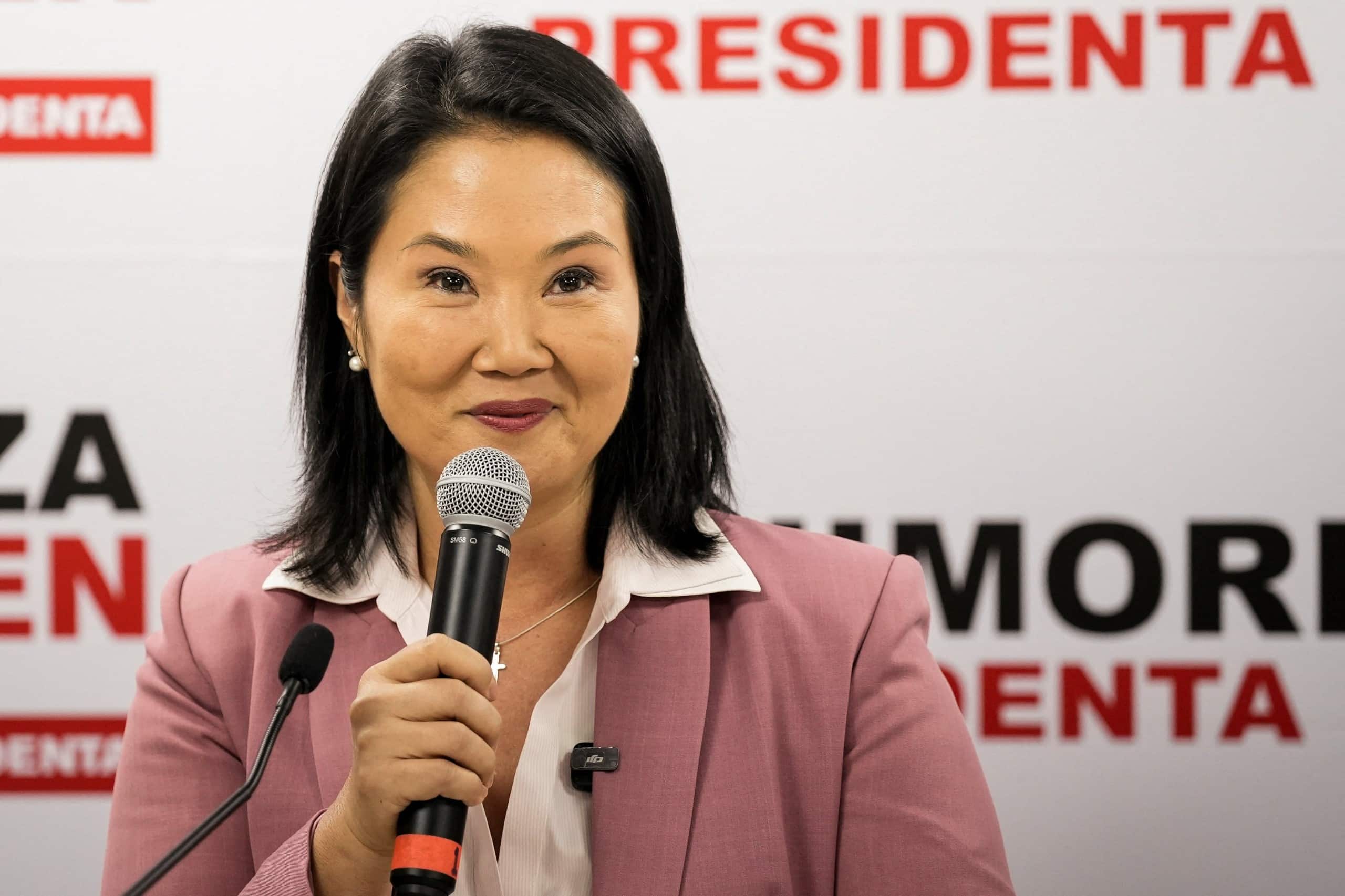 Cover image for Keiko Fujimori es electa presidenta de Perú